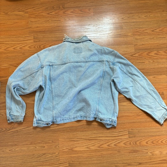 vintage old navy dungarees jean jacket - Picture 2 of 10
